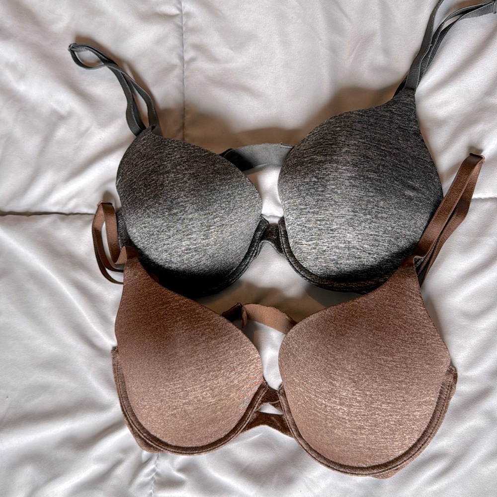Victoria’s Secret padded perfect coverage and perfect shape bras